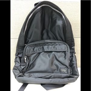 Porter Yoshida Nylon Black Everyday Backpack bag